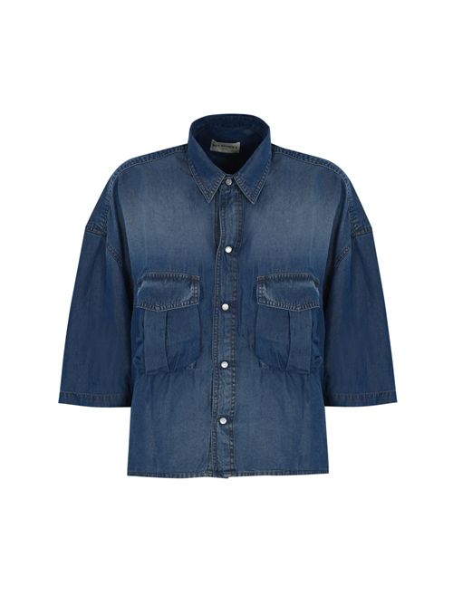 Camicia Military in denim Roy Roger's | RND90157D6920111C0999